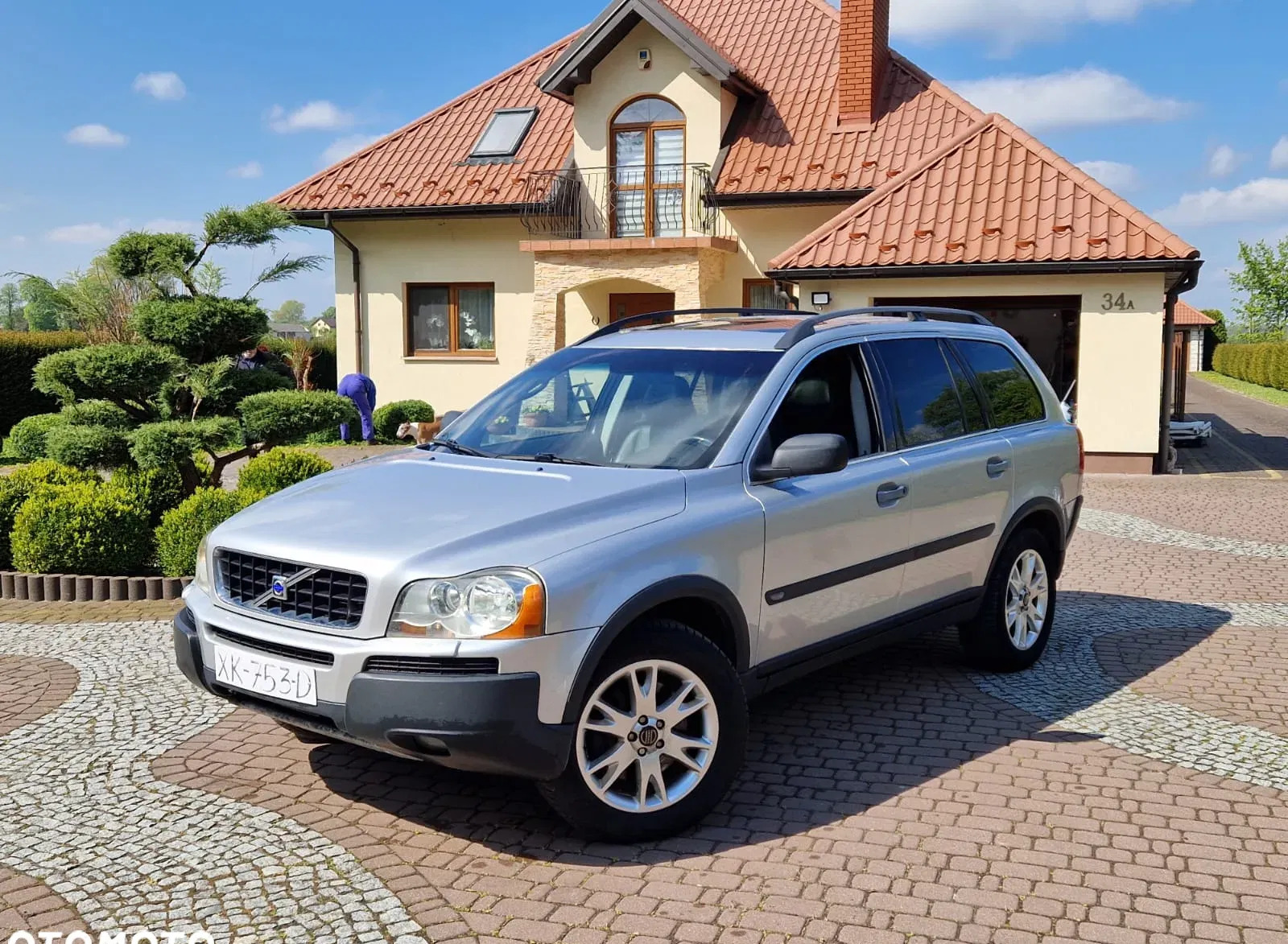 lubelskie Volvo XC 90 cena 32900 przebieg: 280000, rok produkcji 2004 z Przemków